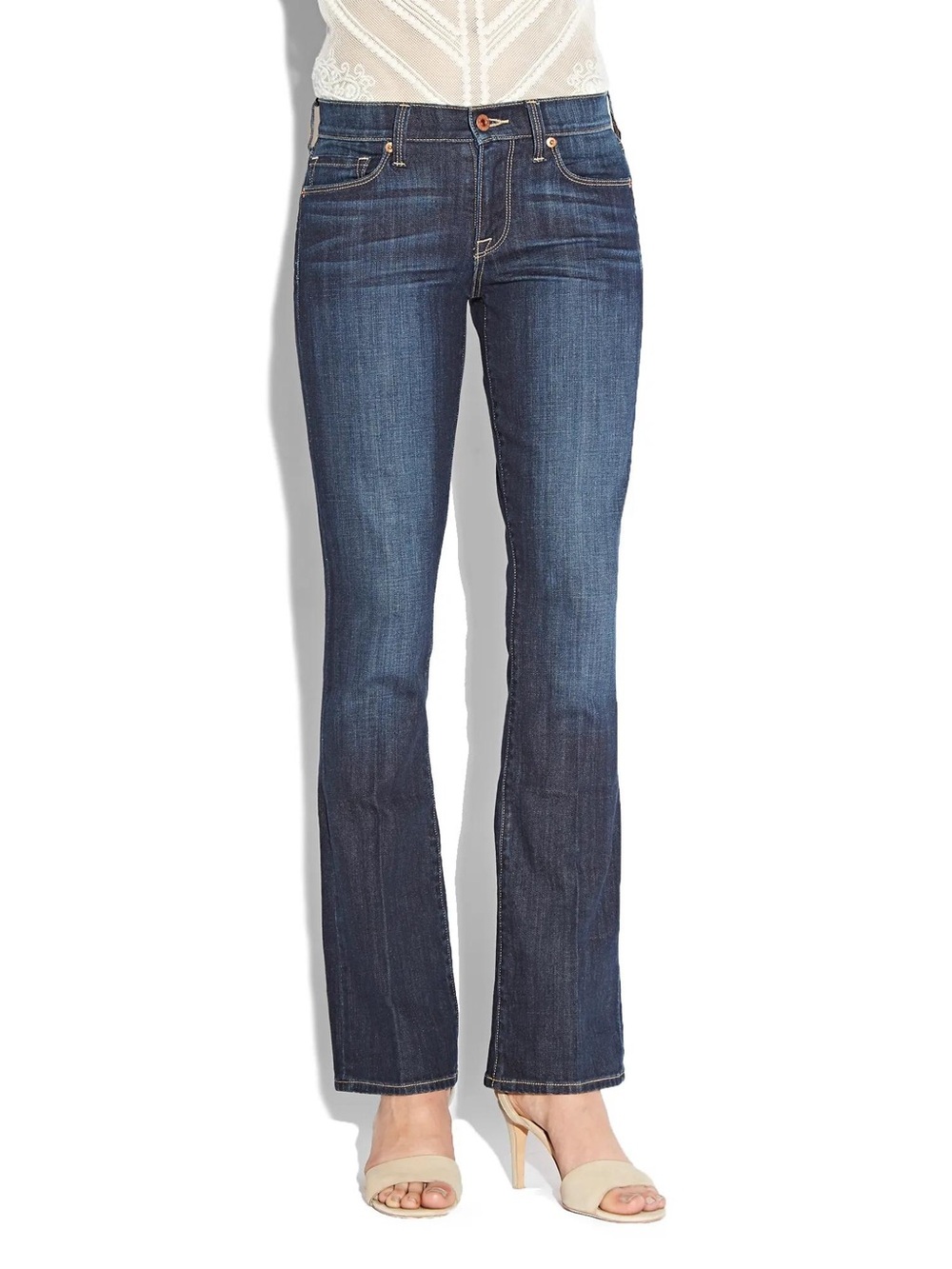 Lucky Brand Sofia Boot Mid Rise Bootcut Jeans Medium Wash Size 14/32